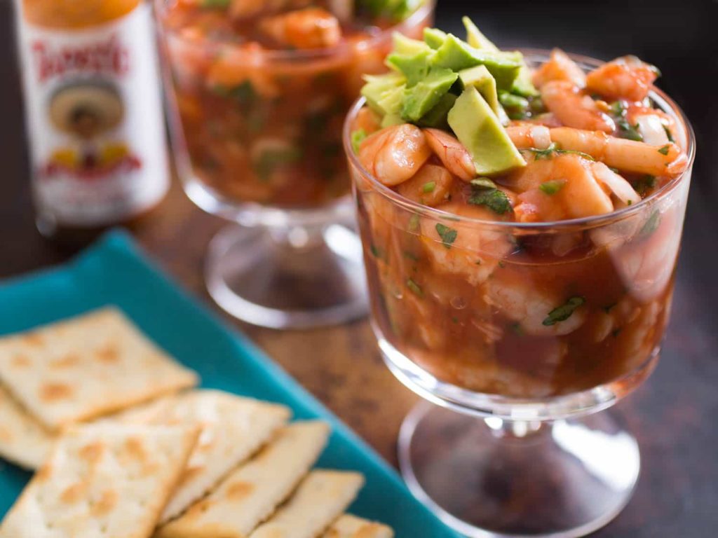 mexican shrimp cocktail